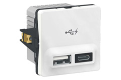 USB wall plate icon