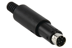 S-Video connector (Mini DIN)