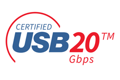USB4 Gen 2x2 (20 Gbit/s) (USB Type C)