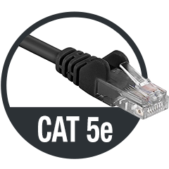 CAT 5e network LAN cable icon