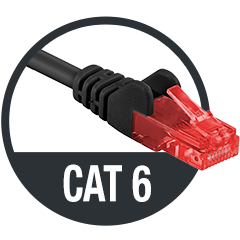 CAT 6 ethernet cable icon