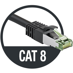 CAT 8 ethernet cable icon