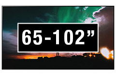 Brackets 65 – 102 inch TV icon