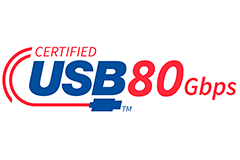USB4 Gen. 4 (80 Gbit/s)