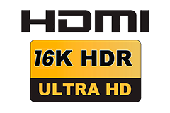 HDMI 2.2 – Ultra High Speed (op til 96 Gbit/s)