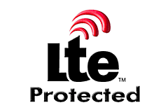LTE protected aerial antenna icon