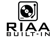 RIAA amplifier built-in